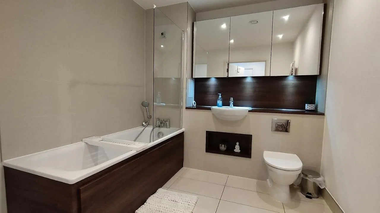 Riverview Amazing 2Bed 2Bath Apt Wparking Sleeps 6 Comfortably Appartement Londen Verenigd Koninkrijk